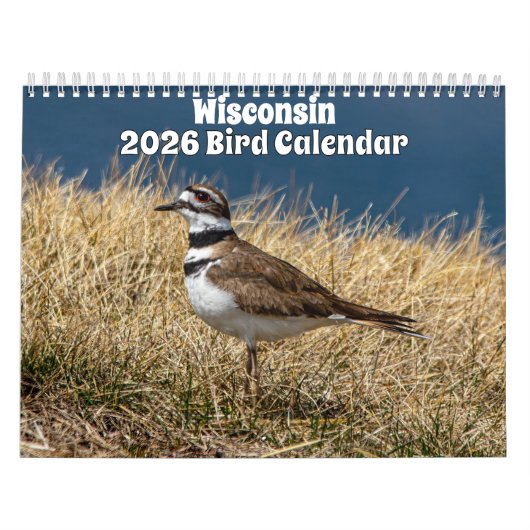 Wisconsin-Vogelkalender 2026 Kalender (Titelbild)