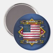 Wisconsin Volunteer Infantry Magnet (Vorderseite/Rückseite)