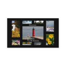 Wisconsin während aller Jahreszeiten