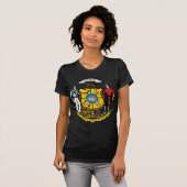 Wisconsin-Wappen T-Shirt (Vorne ganz)