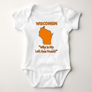 Wisconsin - Warum ist mein linker Arm taub? Baby Strampler