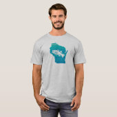 Wisconsin Wave Fishing T-Shirt (Vorne ganz)