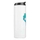 Wisconsin Wave Fishing Thermosbecher (Nach links gedreht)