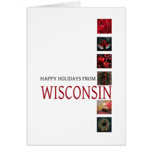Wisconsin Weihnachtskarte, Staat spezifisch
