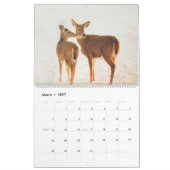 Wisconsin-Weiß-Schwänze Kalender (Mär 2027)