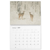 Wisconsin-Weiß-Schwänze Kalender (Jan 2027)