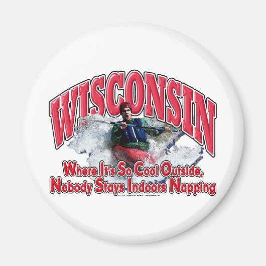 Wisconsin Whitewater Magnet (Vorne)
