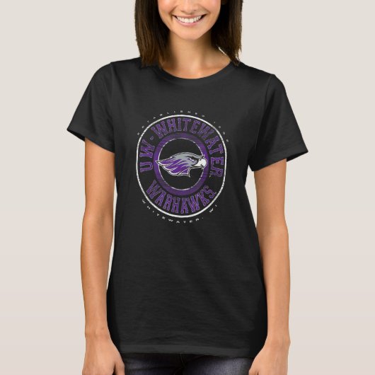 Wisconsin Whitewater Warhawks Showtime Vintage T-Shirt (Vorderseite)