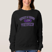 Wisconsin Whitewater Warhawks Varsity Pink Sweatshirt (Vorderseite)