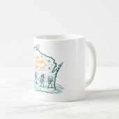 Wisconsin Winter - Kalt genug für dich? Kaffeetasse (VorderseiteRechts)