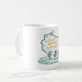 Wisconsin Winter - Kalt genug für dich? Kaffeetasse (Vorderseite Links)