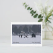Wisconsin Winter Pastime Postkarte (Stehend Vorderseite)