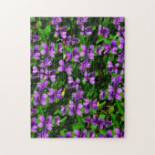 Wisconsin Wood Violets Puzzle (Vertikal)