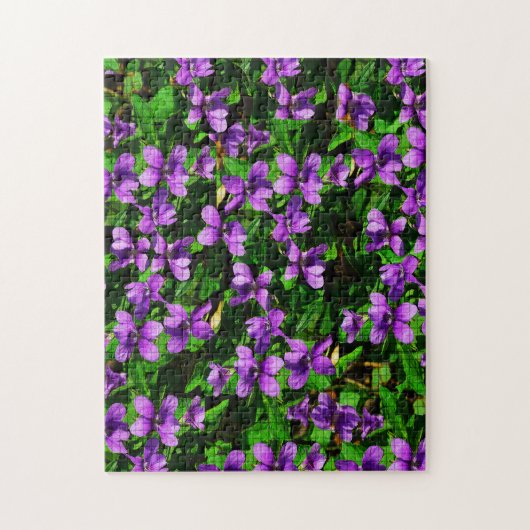 Wisconsin Wood Violets Puzzle (Vertikal)