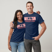 Wisconsin Wrestling Team Coach Wrestler Staat T-Shirt (Unisex)