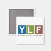 Wisconsin YLF Magnet (Vorderseite/Rückseite)