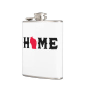 Wisconsin Zuhause Flachmann (Links)