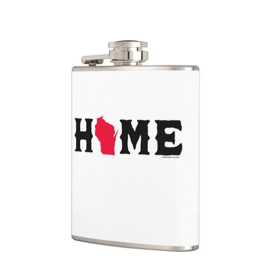 Wisconsin Zuhause Flachmann (Links)