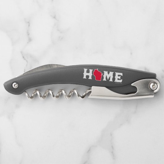 Wisconsin Zuhause Kellnermesser (Rückseite)