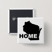 Wisconsin-Zuhause weg von Button (Vorne & Hinten)