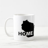 Wisconsin-Zuhause weg von Staats-Tasse oder Kaffeetasse (Links)