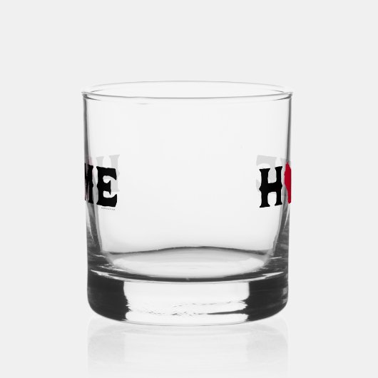 Wisconsin Zuhause Whiskyglas (Rechts)