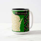 WISCONSIN ZWEIFARBIGE TASSE (VorderseiteRechts)