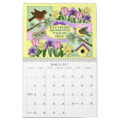 "Wisdom and Whimsy" 2026 Scripture Calendar Kalender (Mär 2027)