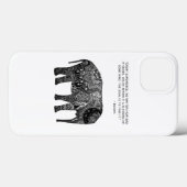 Wisdom Buddha Elephant Phone Case (Rückseite (Horizontal))