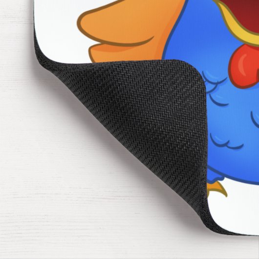 Wisdom Chicken Logo Mousepad (Ecke)