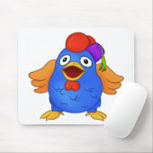 Wisdom Chicken Logo Mousepad (Mit Mouse)