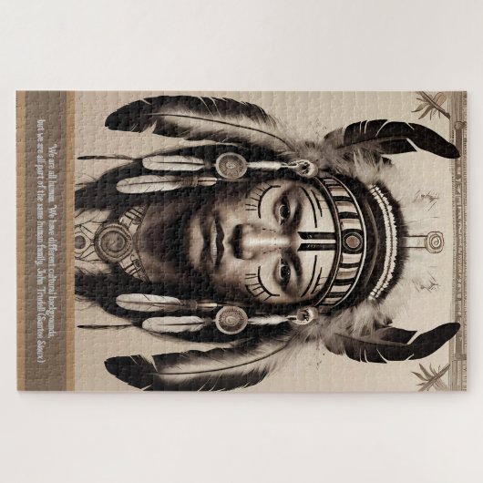 Wisdom from Native American Voices Puzzle (Horizontal)