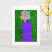 Wisdom LeeMarie's kreatives Design Karte (Gelbe Blume)