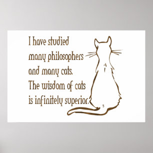 Wisdom of Cats Poster