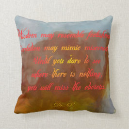 Wisdom Pillow Kissen