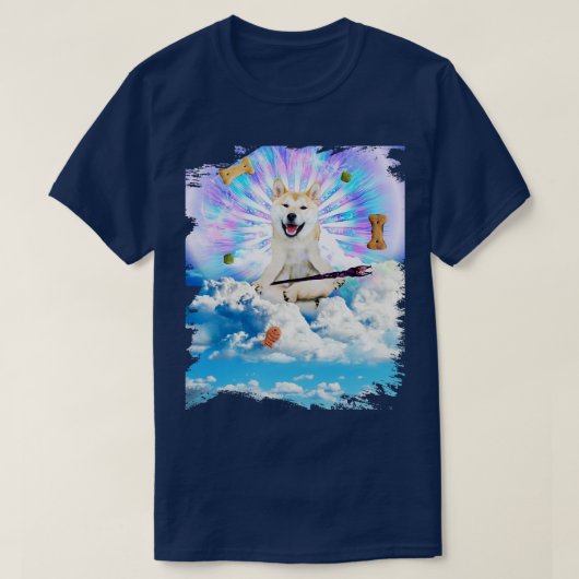 Wisdom Shiba T-Shirt (Design vorne)