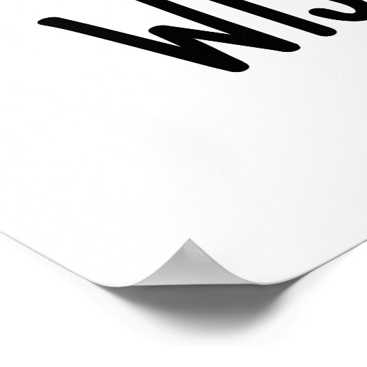 Wisdom Tooth Funny Dental Wise Tooth Puff Poster (Ecke)