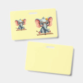 Wise Baby Elephant Ausweis (Vorder- & Rückseite)