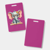 Wise Baby Elephant Ausweis (Vorder- & Rückseite)