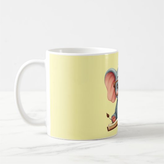 Wise Baby Elephant Kaffeetasse (Links)
