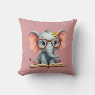 Wise Baby Elephant Kissen