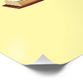 Wise Baby Elephant Poster (Ecke)