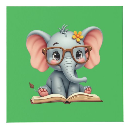 Wise Baby Elephant Würfel (Rechts)