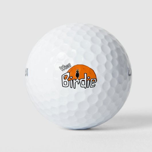 Wise Birdie Golfball (Vorderseite)