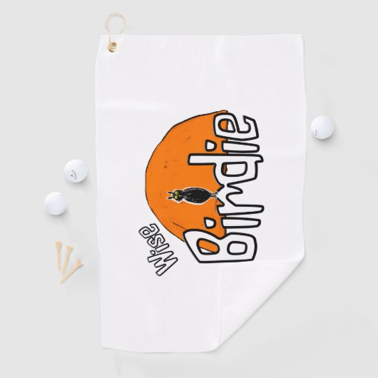 Wise Birdie Golfhandtuch (Insitu)