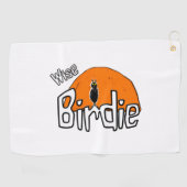 Wise Birdie Golfhandtuch (Horizontal)