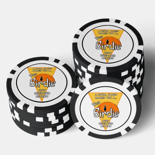 Wise Birdie Pokerchips (Stapel)