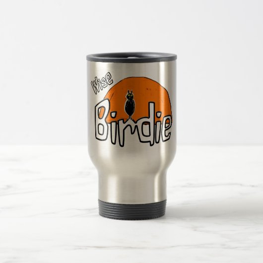 Wise Birdie Reisebecher (Mittel)