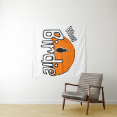 Wise Birdie Tapestes Wandteppich (Beispiel (Horizontal))