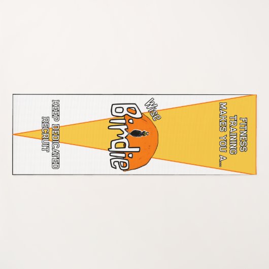 Wise Birdie Yogamatte (Vorderseite (Horizontal))